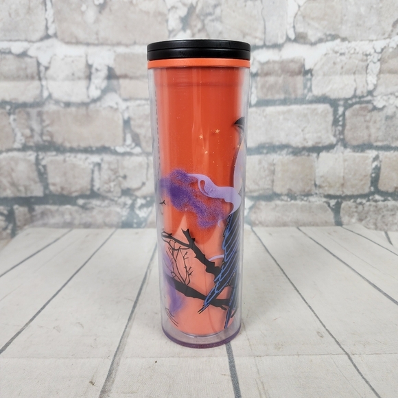 Starbucks 2022 Raven Halloween 16oz Tumbler Fall Coffee Tea - Picture 2 of 10